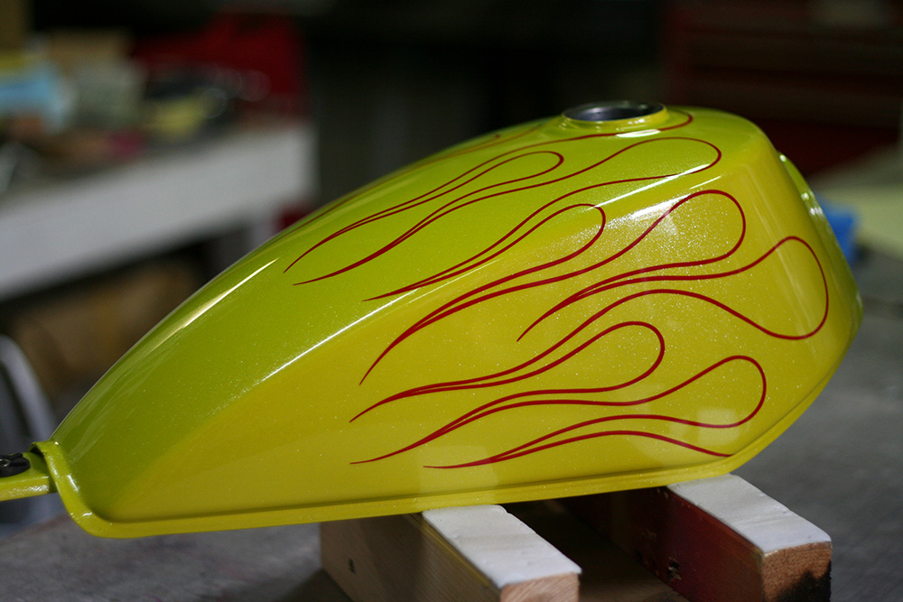 ホンダ,SOLO,カスタムペイント,ピンストライプ