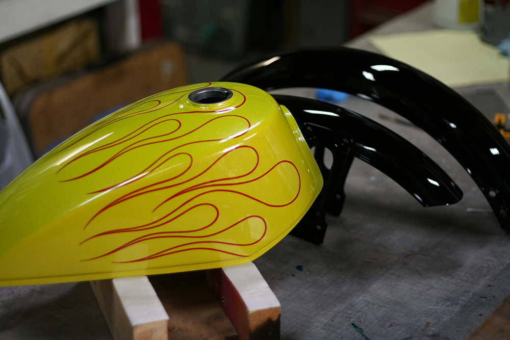 ホンダ,SOLO,カスタムペイント,ピンストライプ