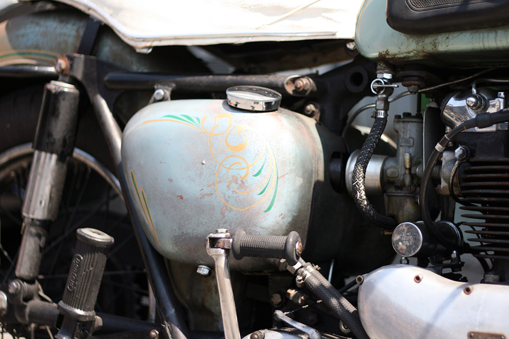 TRIUMPH,ピンスト,トライアンフ,ヴィンテージ