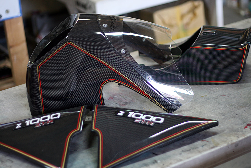 Z1-R,Z1000,ピンストライプ,純正ライン