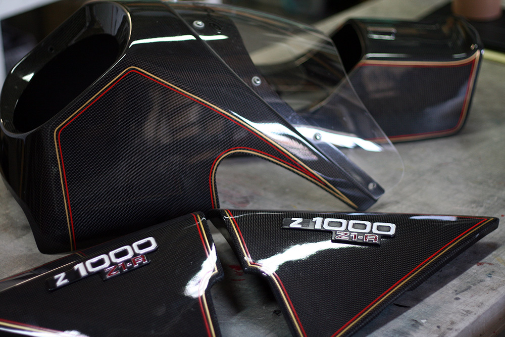 Z1-R,Z1000,ピンストライプ,純正ライン