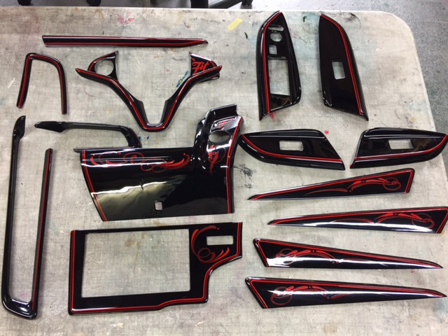 ホンダ,Fit,フィット,インテリア化粧パネル,ピンスト