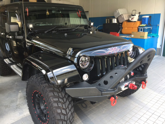 JEEP,ジープ,ピンスト,ラングラー