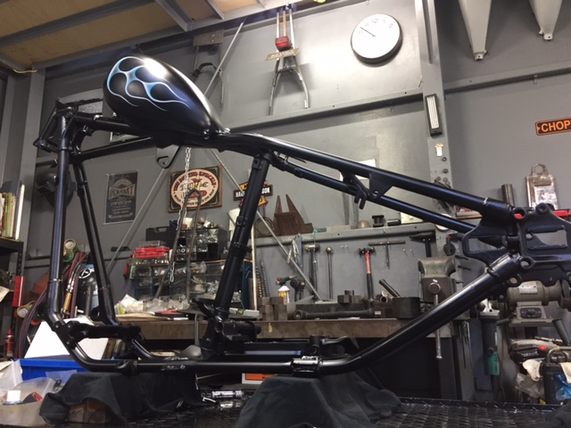 shovel head,カスタムペイント,ハーレー