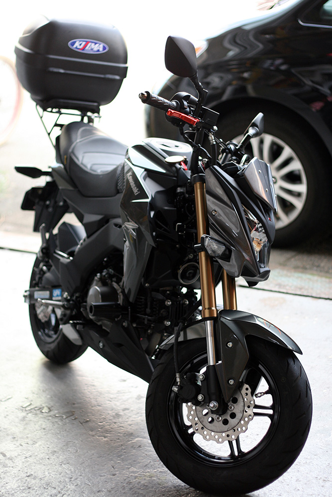 KAWASAKI Z125,PRO,ピンストライプ