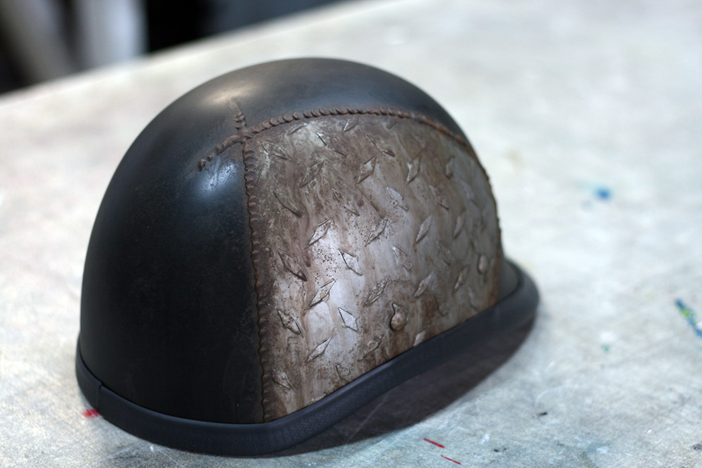 エイジングペイント,ヘルメット,カスタムペイント