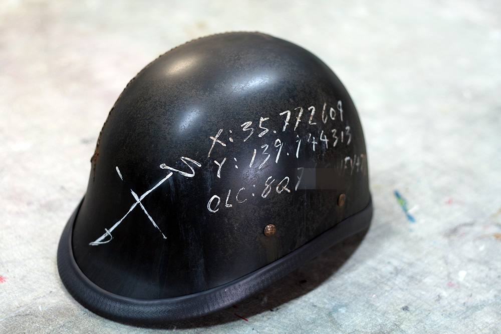 エイジングペイント,ヘルメット,カスタムペイント