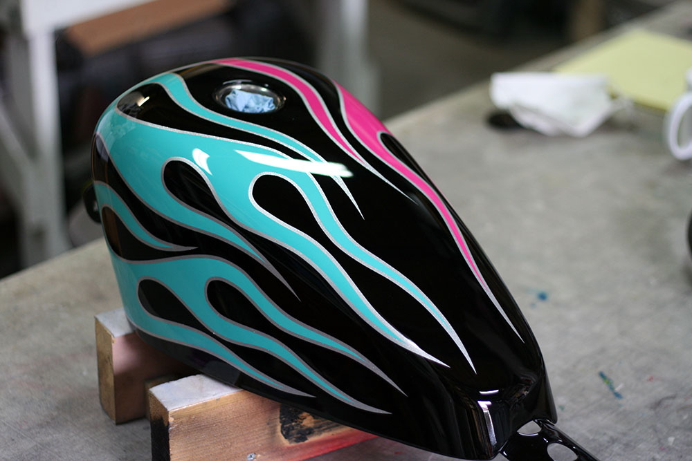 ハーレー,スポーツスター,カスタムペイント