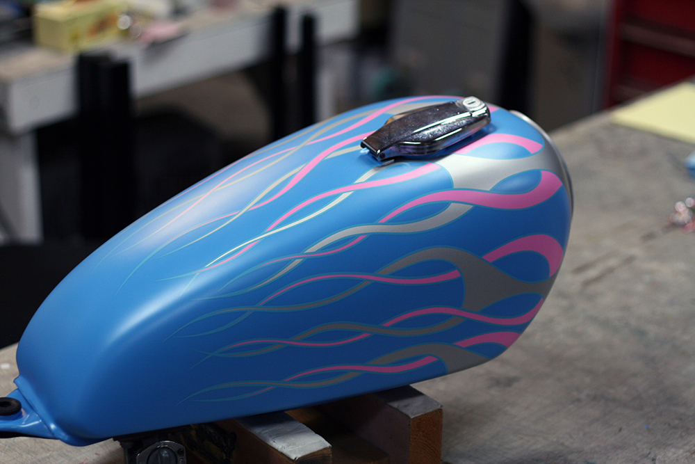 yamaha xs650,カスタムペイント