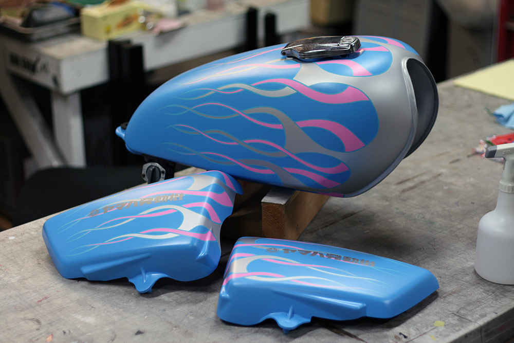 yamaha xs650,カスタムペイント