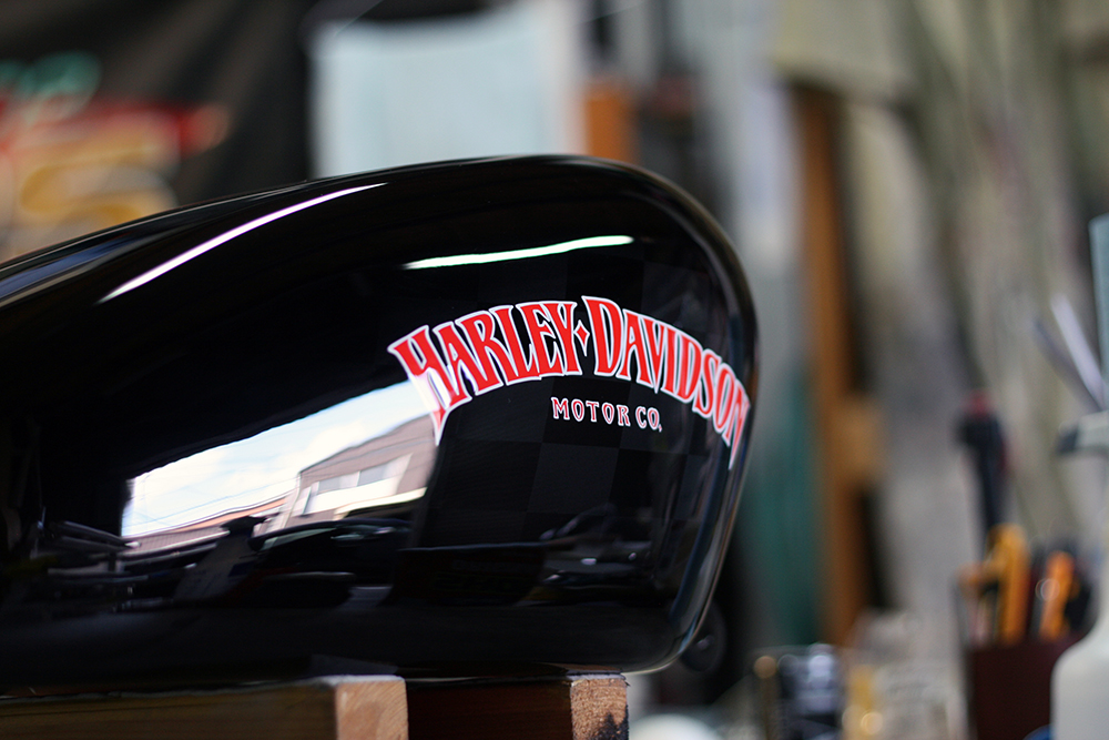 ハーレー,forty-eight,カスタムペイント