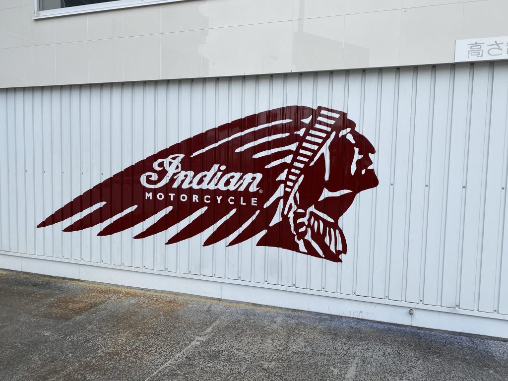 インディアンモーターサイクル,ウォールペイント