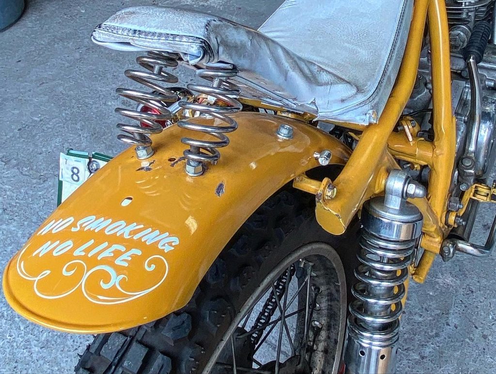 SR,カスタム,ピンストライプ,レタリング