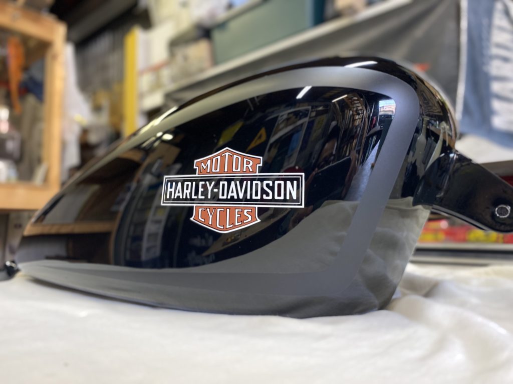 スポーツスター,タンク,カスタムペイント