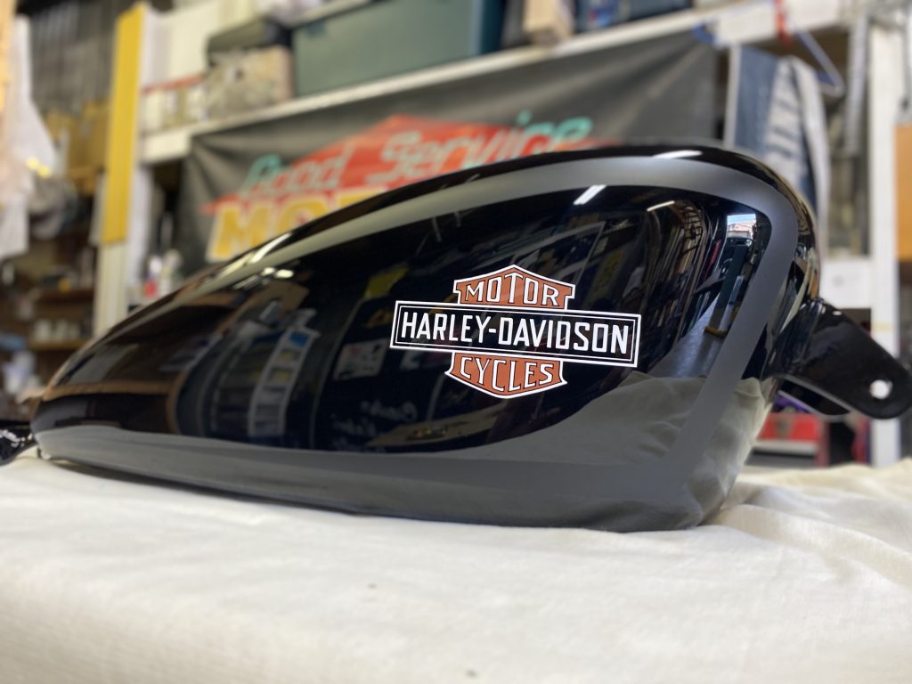 スポーツスター,タンク,カスタムペイント