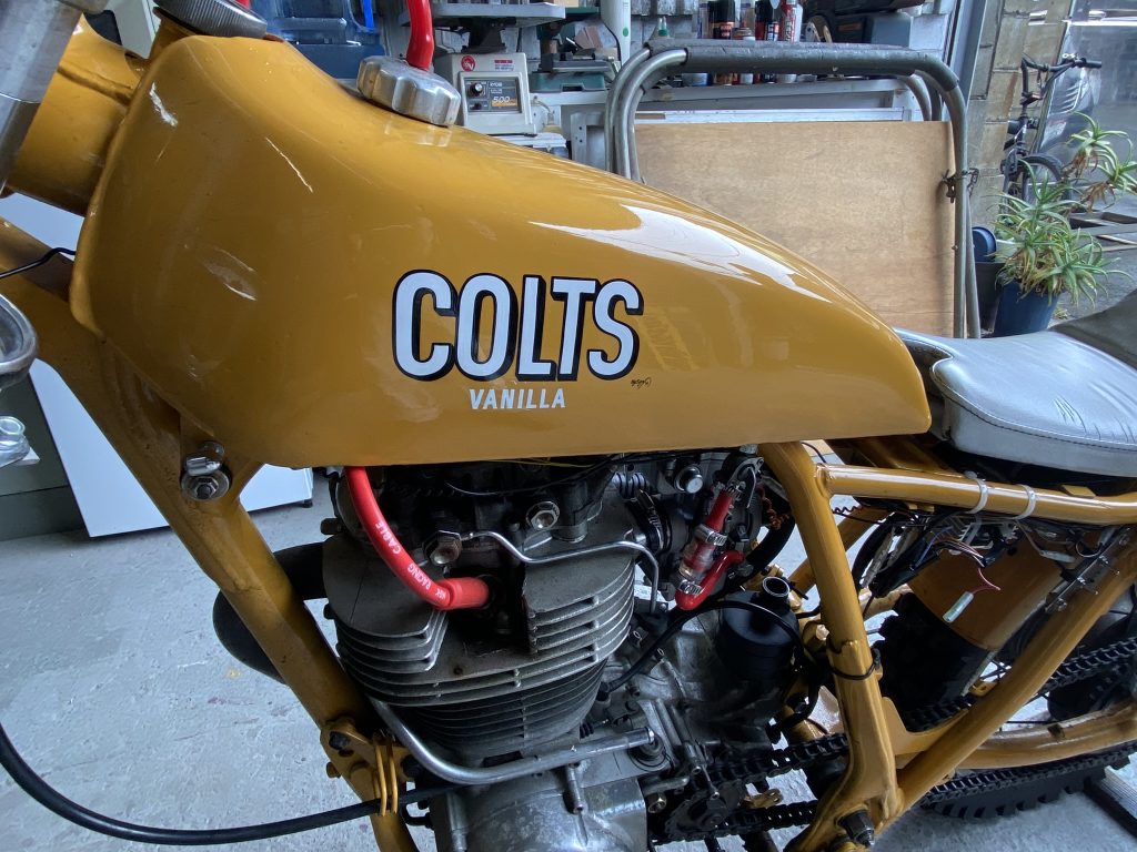 SR,カスタム,ピンストライプ,レタリング