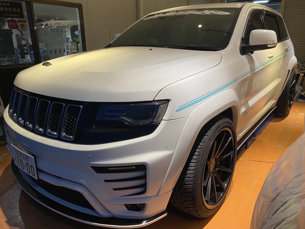 JEEP,グランドチェロキー,ピンストライプ