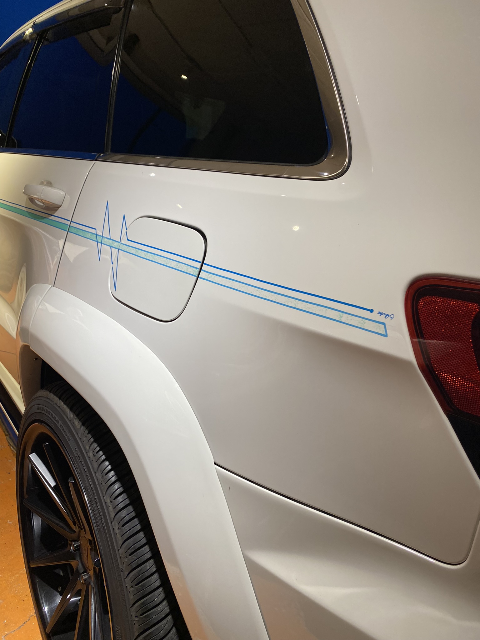 JEEP,グランドチェロキー,ピンストライプ