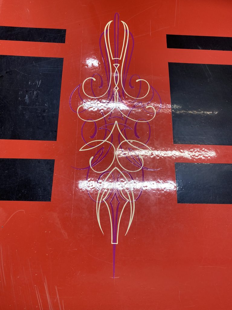 ガレージフロア,ガレージ,ピンストライプ