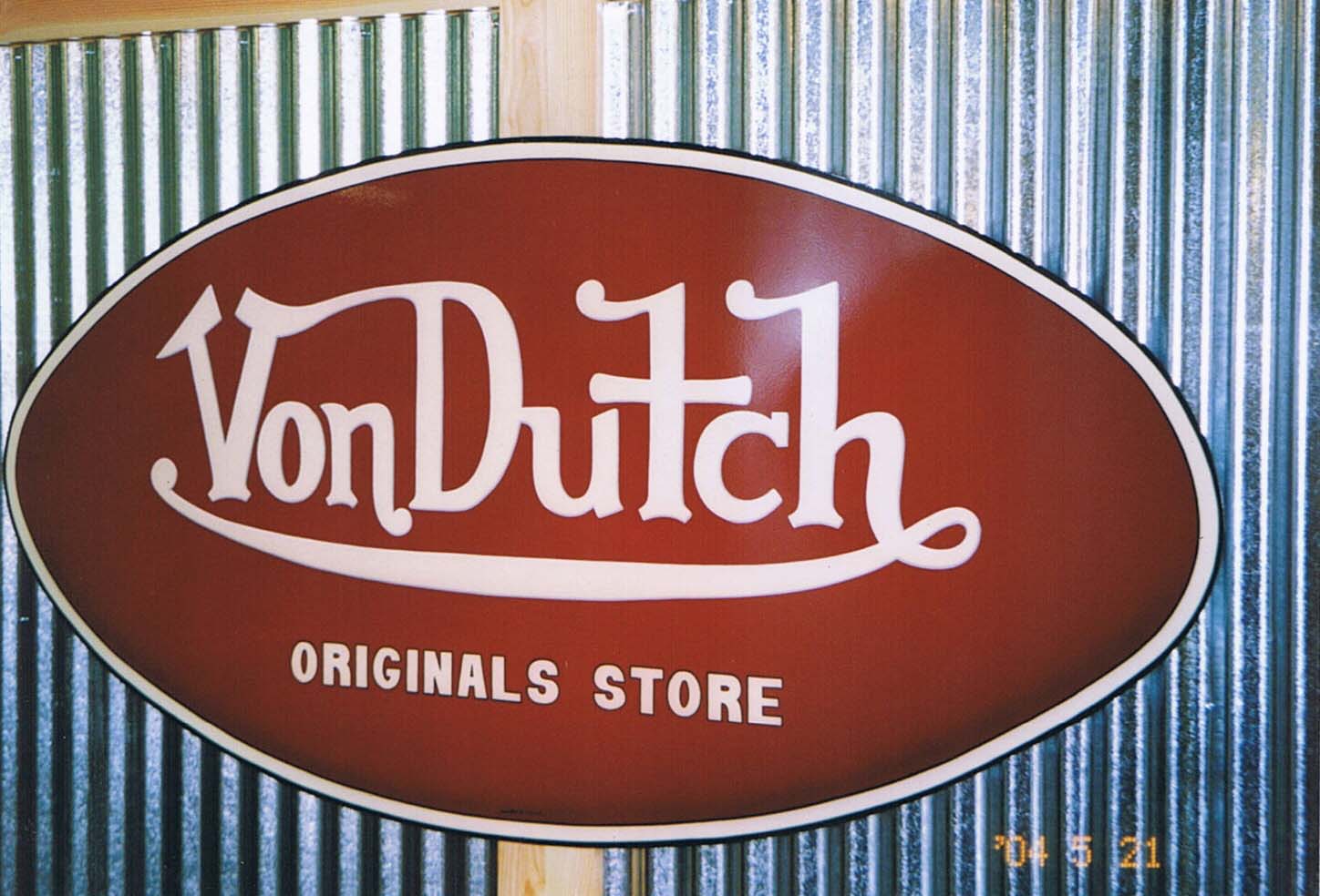 Vondutch正規代理店サイン