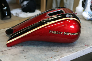 Harley Davidson FLS カスタムペイント